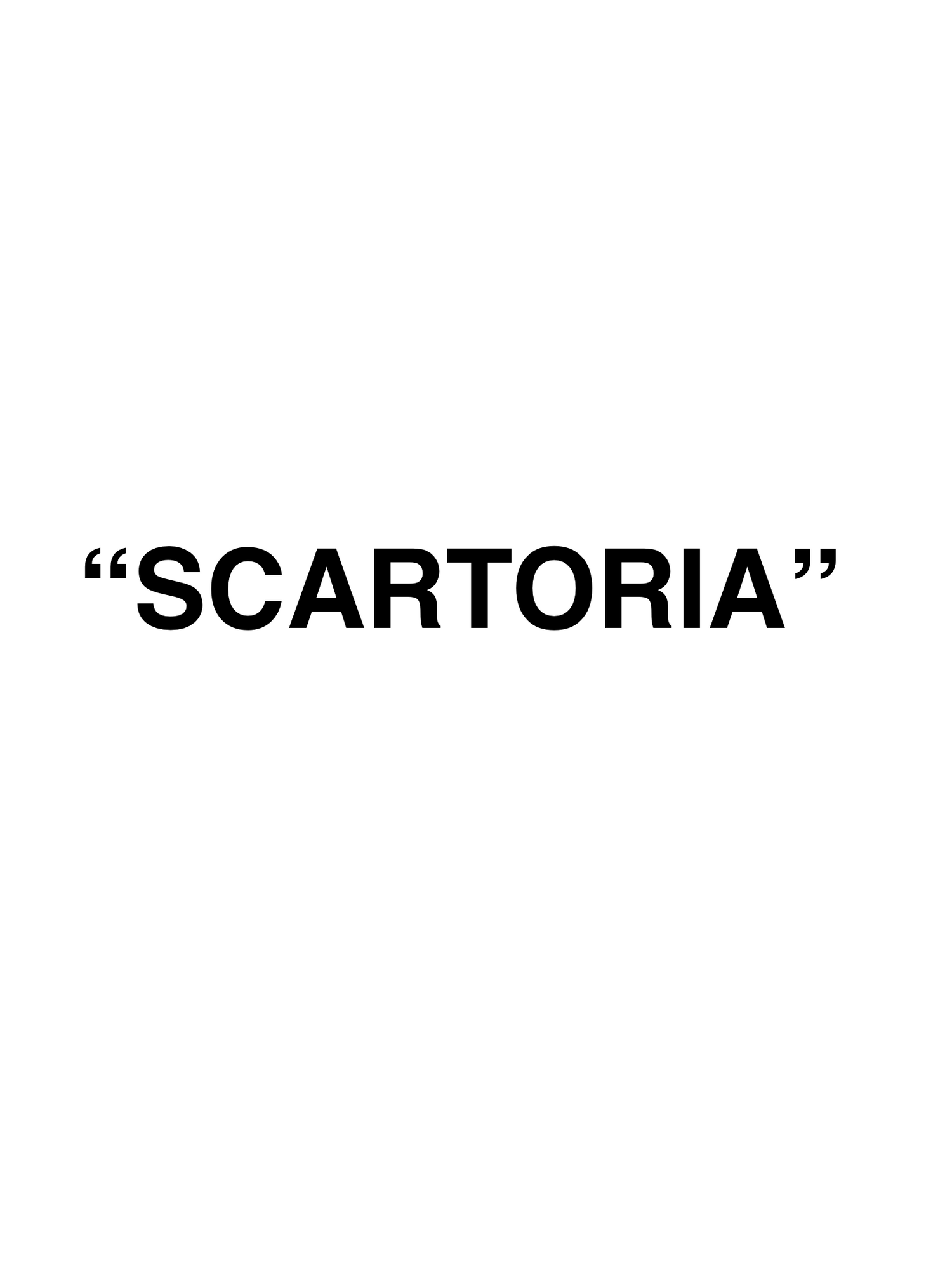 SCARTORIA