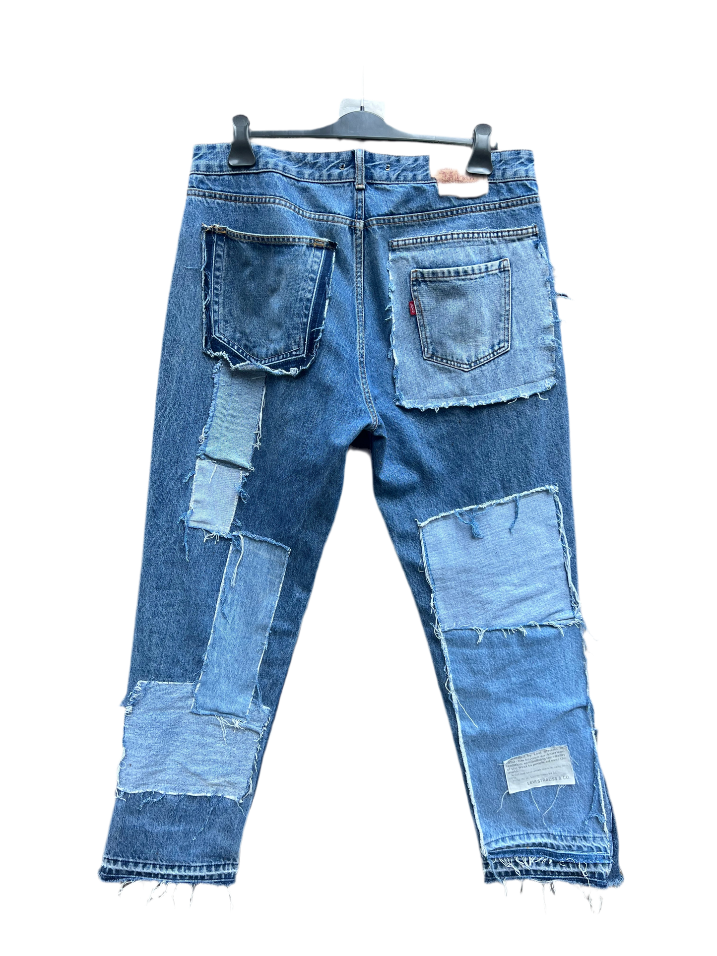 LEVI’S 501 DENIM PATCHWORK