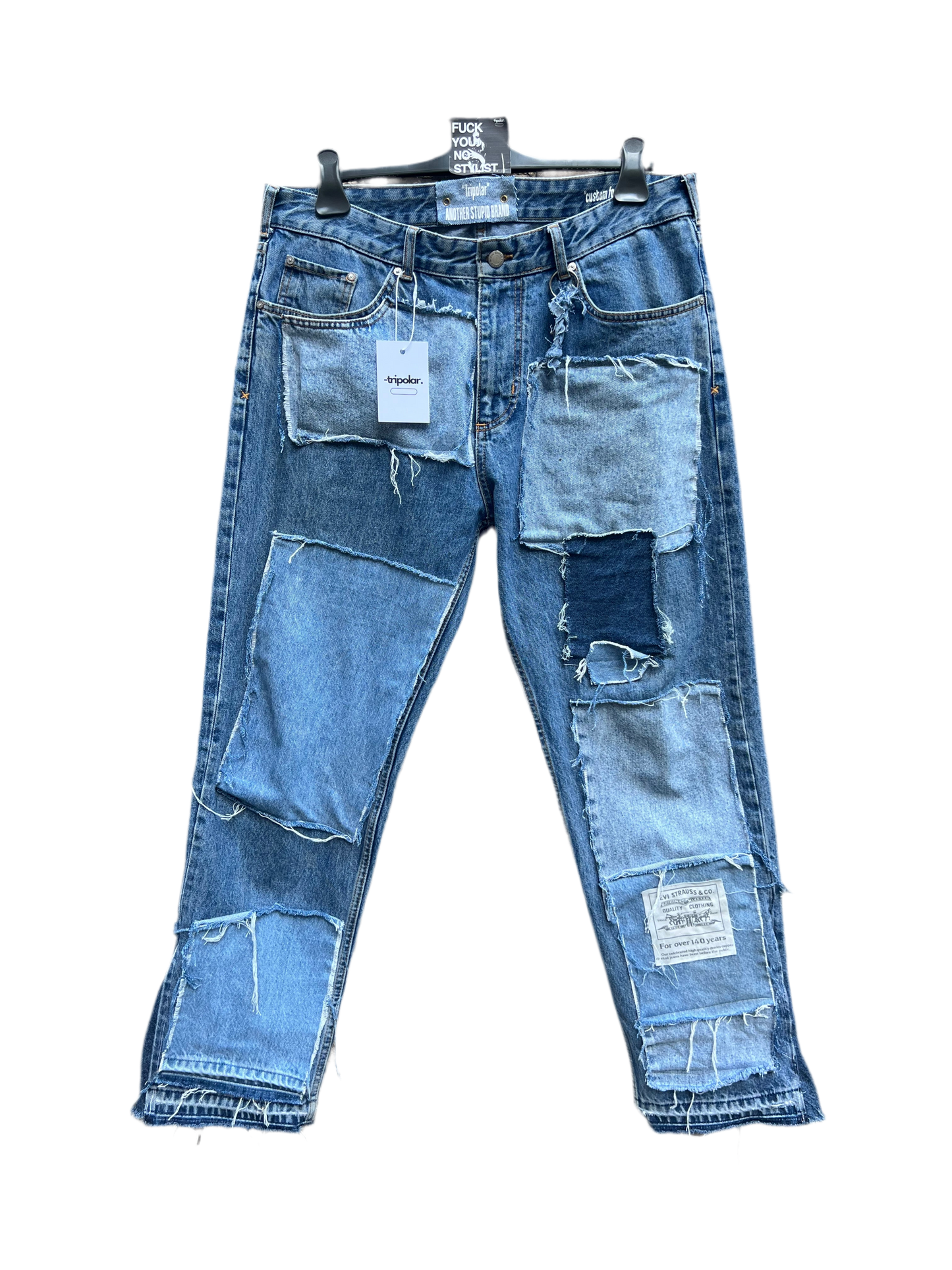 LEVI’S 501 DENIM PATCHWORK