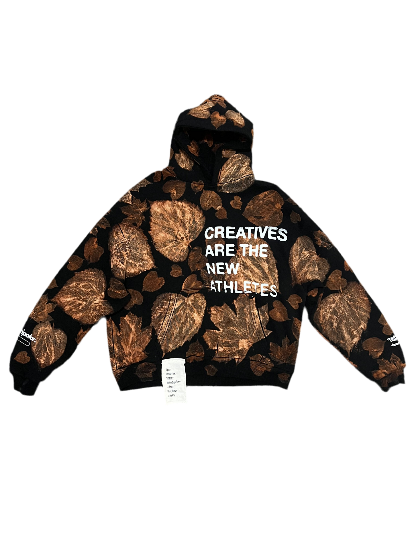 HOODIE BOXY FIT CREATIVE LEAVES